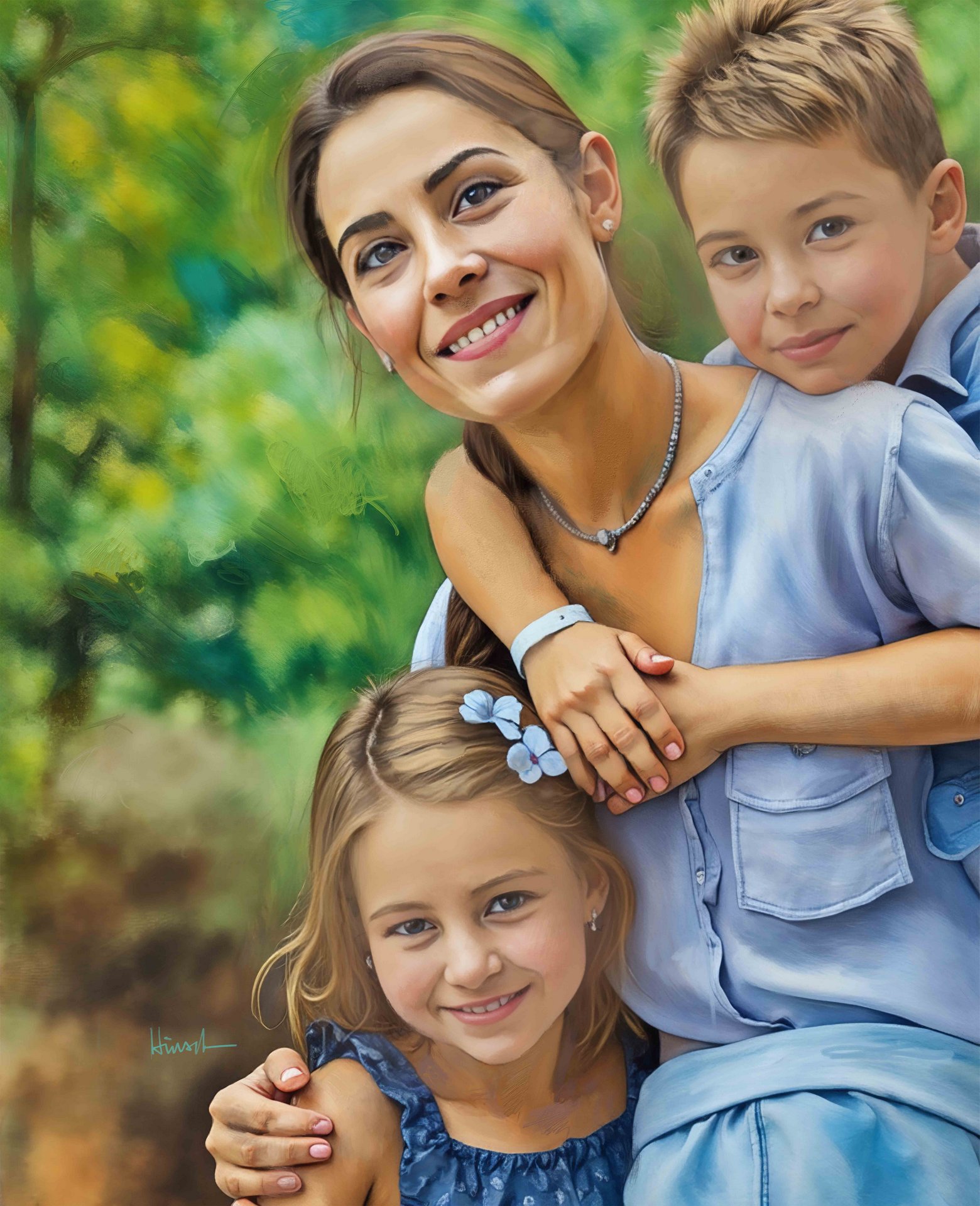 Mom, Melissa and Mike